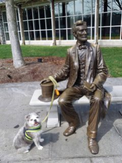 Dex hanging with Lincoln